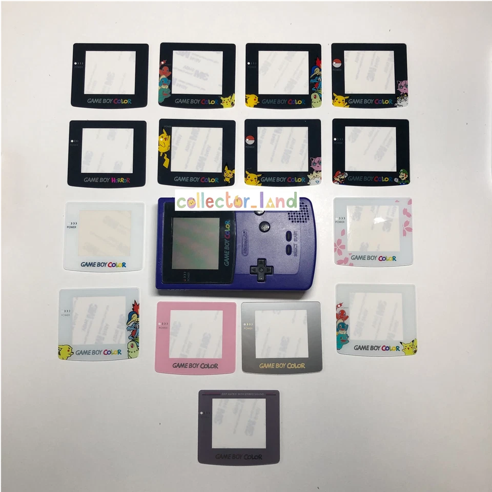 Game Boy Colour GBC Glass Screen Lens Replacement Cover Premium IPS Pokemon Rare - Image 2 of 4
