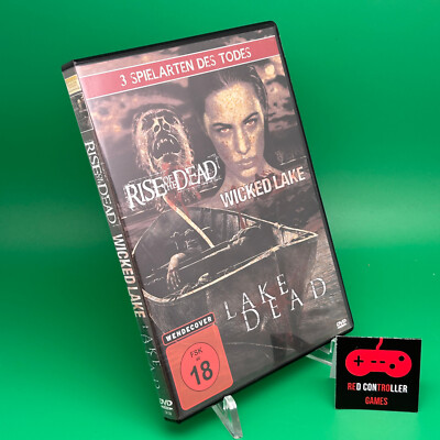 DVD - 3 Spielarten des Todes - Rise of the Dead - Wicked Lake - Lake Dead -FSK18