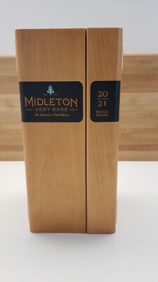 Middleton Very Rare Whiskey Beautiful Wooden Box! 20 21 | eBay