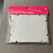 Stampendous- Victorian Postcards 36 Assorted Blushtown Stamping Craft Blanks