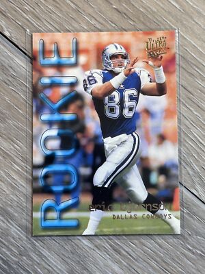 1995 Ultra Fleer Extra RC 428 Dallas Cowboys Rookie Eric Bjornson