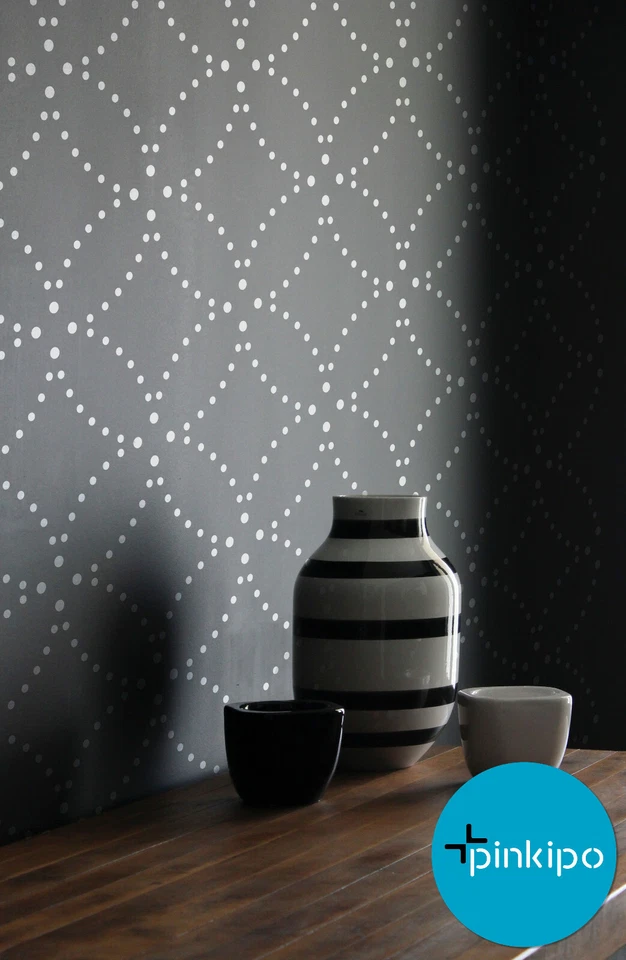 Flor de la Vida, Plantillas de Pared para Pintura, Plantillas para Paredes Foto 3 de 4