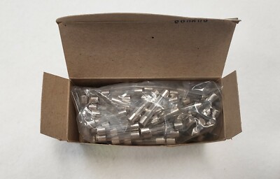 Littelfuse (Qty 100) 3AG - 2A Fuses 250V  2 Amp - Size 1.25'' x .25'' New in Box
