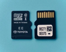 LATEST 2023 GPS NAVIGATION MICRO SD CARD UPDATE  TOYOTA OEM 86271 0E075 USA/CA