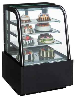 Chef AAA - 72'' Curved Glass Bakery Case