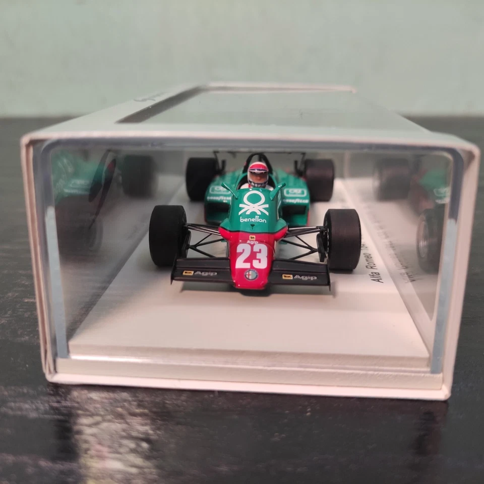1/43 Spark Diecast S1711 - Alfa Romeo 184T #23 French GP 1984 Patrese - Nr. Mint - Immagine 4 di 4