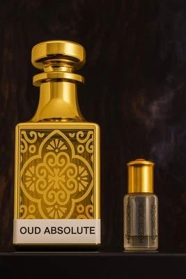 SURRATI Oud Absolute 12ml Perfume Oil Attar Long Lasting Alcohol-Free