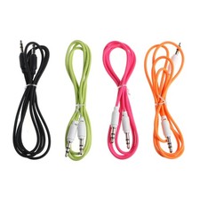 1m 3.5mm Jack Male To Male Auxiliary Aux Cable For Car Stereo MP3 Phone