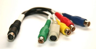 Component S-Video to MINIDIN9 Adapter Cable JATON CB9D0005