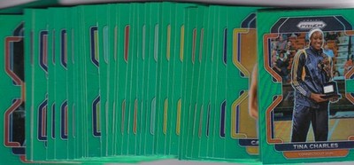 2022 Panini Prizm WNBA BASKETBALL GREEN PRIZM  -YOU PICK-FINISH YOUR SET