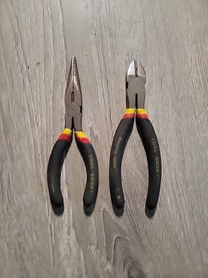 Tool Shop 6'' Needle Nose And Diagonal Pliers