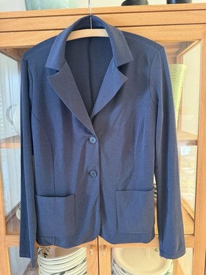 Max Mara Weekend, Jersey Blazer, Blau, L, neuwertig