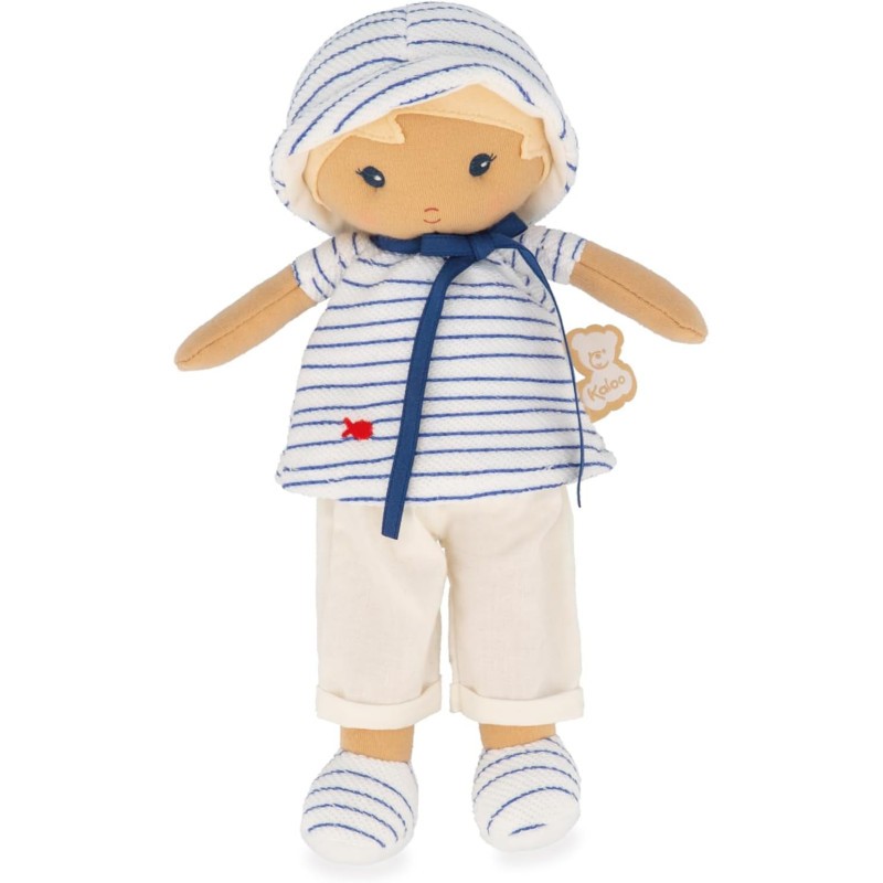 Poupée premier âge Eli Kaloo doudou peluche douce naissance 25cm