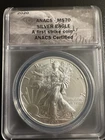 2020 Silver American Eagle First Strike ANACS MS70