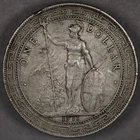 1911 B Great Britain Silver Trade Dollar