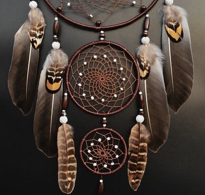 Large Dream Catchers for Bedroom Adult Brown Boho Dream Catcher Wall