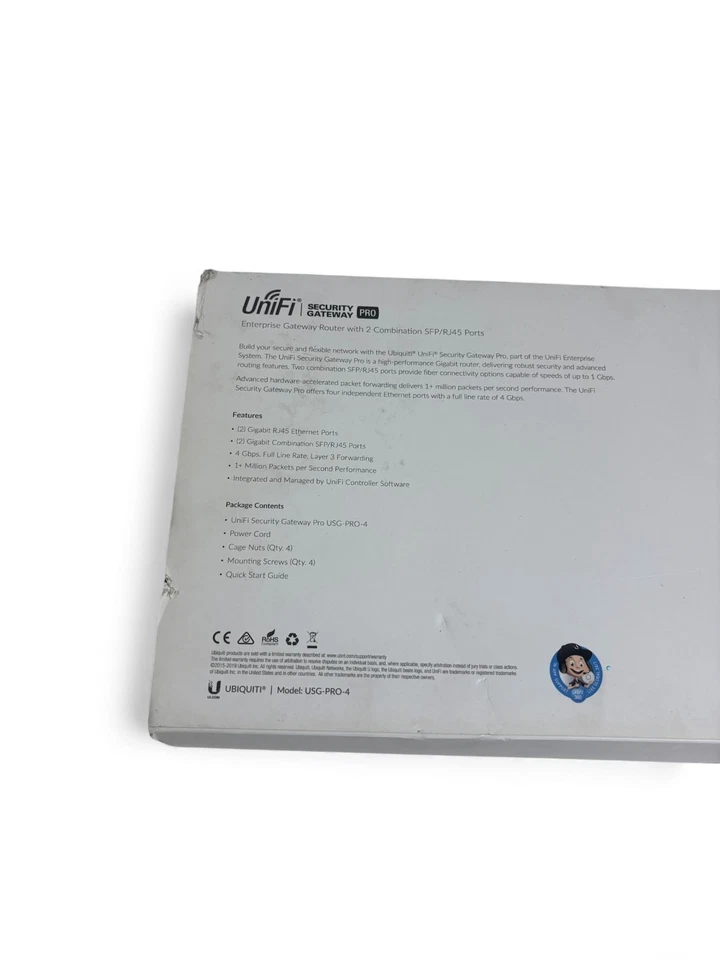 UniFi Security Gateway Pro Enterprise Gateway Router With 2 Combination - Image 4 of 4