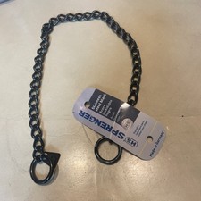 Herm Sprenger Black Stainless Steel 17in/43 Cm Choke Chain Dog Training Collar