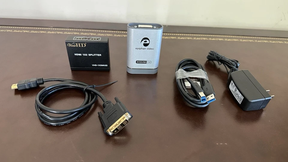 Epiphan DVI2USB 3.0 USB Video Grabber With ViewHD HDMI 1x2 Splitter - Image 2 of 4