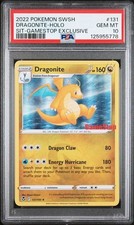 PSA 10 DRAGONITE 131 GAMESTOP EXLUSIVE HOLO STAMP POKEMON GEM MINT