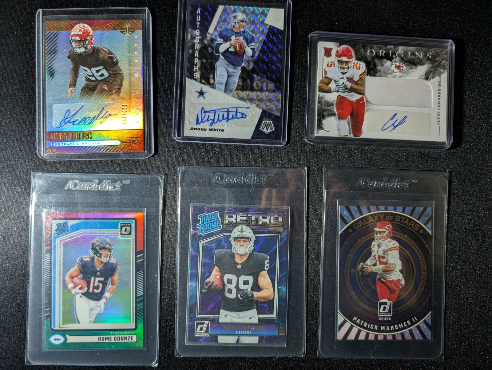 Panini NFL Football Sport 6 Card Lot Deals Comp Below Rookies Autos Numbered RC