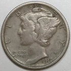 1917-S Mercury Dime (Lot#1)