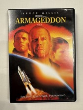 Armageddon DVD 1998 Widescreen Bruce Willis Ben Affleck Billy Bob Thornton