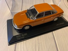 Minichamps 1/43 Nsu Ro80 1972 Targa Orange Minicar