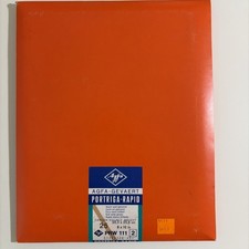 Agfa-Gevaert Portriga Rapid PRN111 White Gloss Photographic Paper 8x10 Open