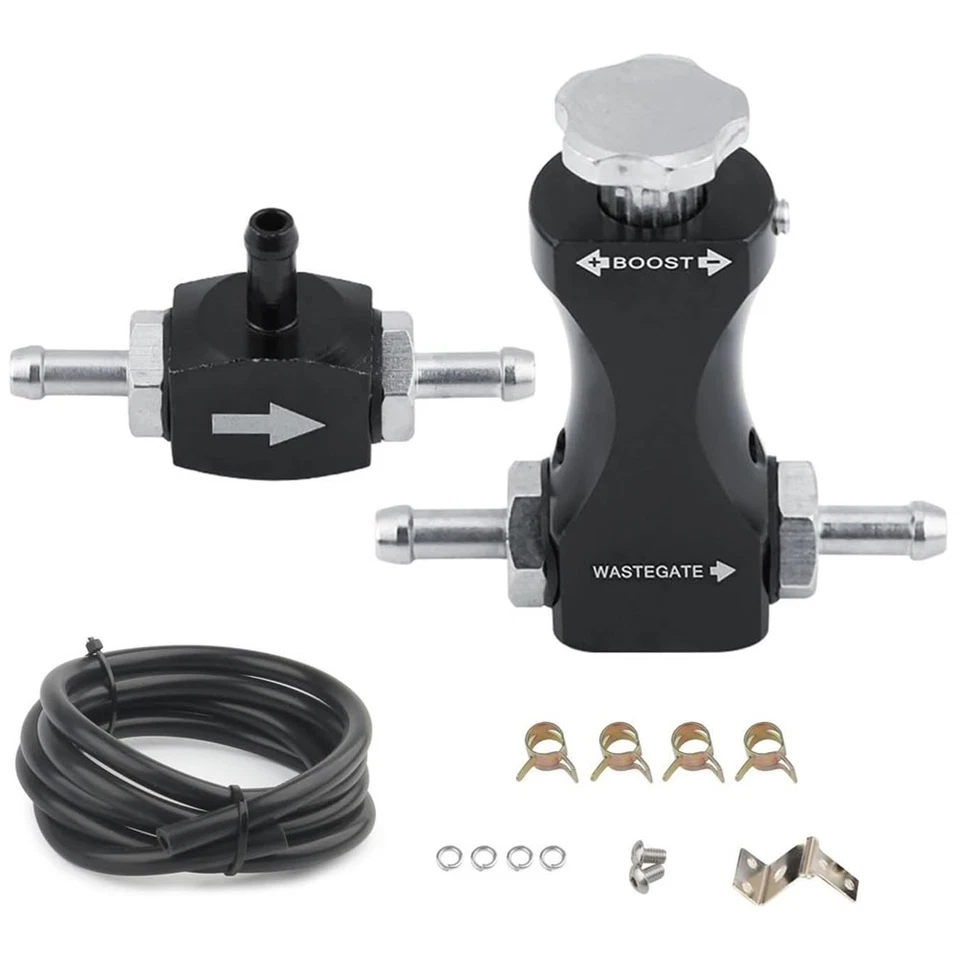 Carro CONTROLADOR DE IMPULSO MANUAL AJUSTÁVEL CORRIDA TURBO 30 PSI AJUSTE UNIVERSAL PRETO - Imagem 2 de 4