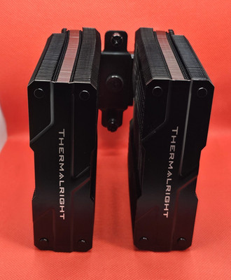 Thermalright Dual Tower CPU Air Cooler w/ Dual 120mm Fans AS-IS No Mounting Hard