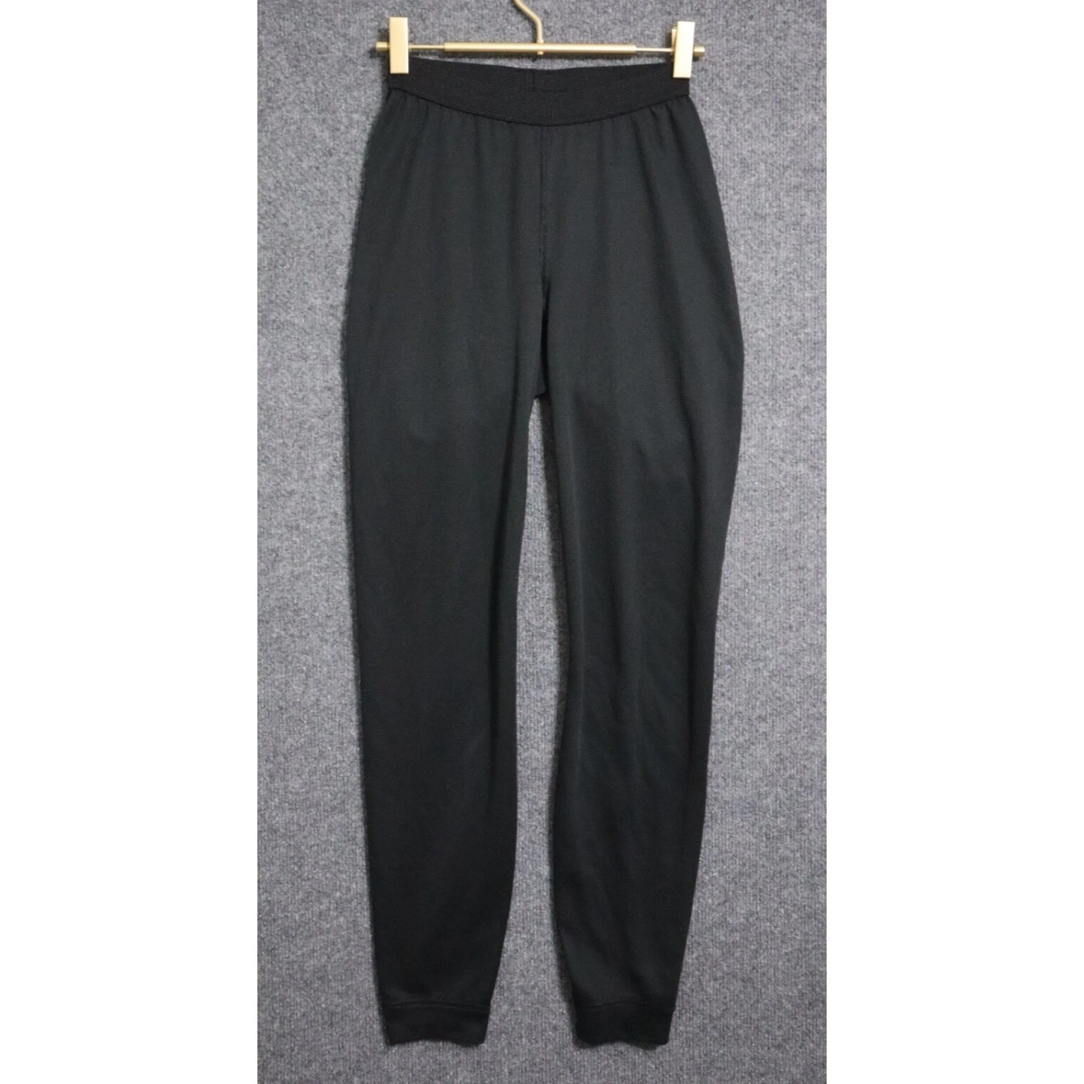 Patagonia Capilene Baselayer Pants Women XS Black Made In USA Vintage 2002 EUC