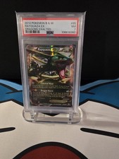 PSA 7 2012 POKEMON BLACK & WHITE DRAGONS EXALTED RAYQUAZA EX 85