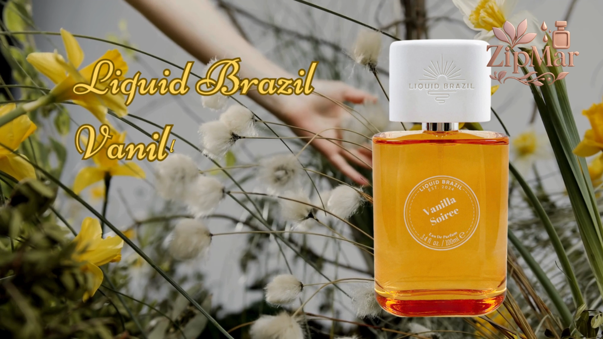 New Liquid Brazil Vanilla Soiree EDP 3.4floz/100ml Perfume Vanilla