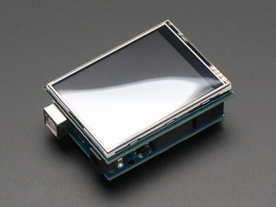 Adafruit 2.8'' TFT Touch Shield, Resistiver Touchscreen für Arduino 240x320 Pixel