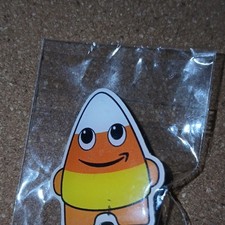 Amazon Peccy Candy Corn Character Pinback Button Badge - Fun Halloween Accessory