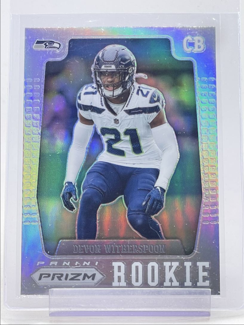 DEVON WITHERSPOON 2023 PANINI PRIZM FLASHBACK ROOKIE SILVER RC Q1318
