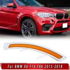 For BMW X6 F16 F86 X6 M 2015-2018 Front Bumper Right Side Marker Reflector Light