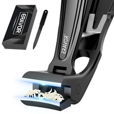 Nail Clippers for Men  Women - Upgrade Angled Head Large Toe Nail Clippers f...