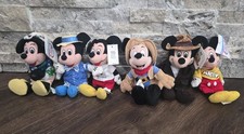Vintage Disney Store Mickey Mouse Mini Bean Bag Plush Lot NWT Mouseketoys 90s