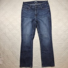 Riders by Lee Mid Rise Straight Leg blue jeans size 16M