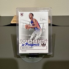 2024 Court Kings Ron Holland RC Rookie Works In Progress Ruby /149 Color Match
