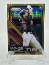Jordan Lawlar 2024 Prizm Top Tier Gold Vinyl RC /10 Arizona Diamondbacks Rookie
