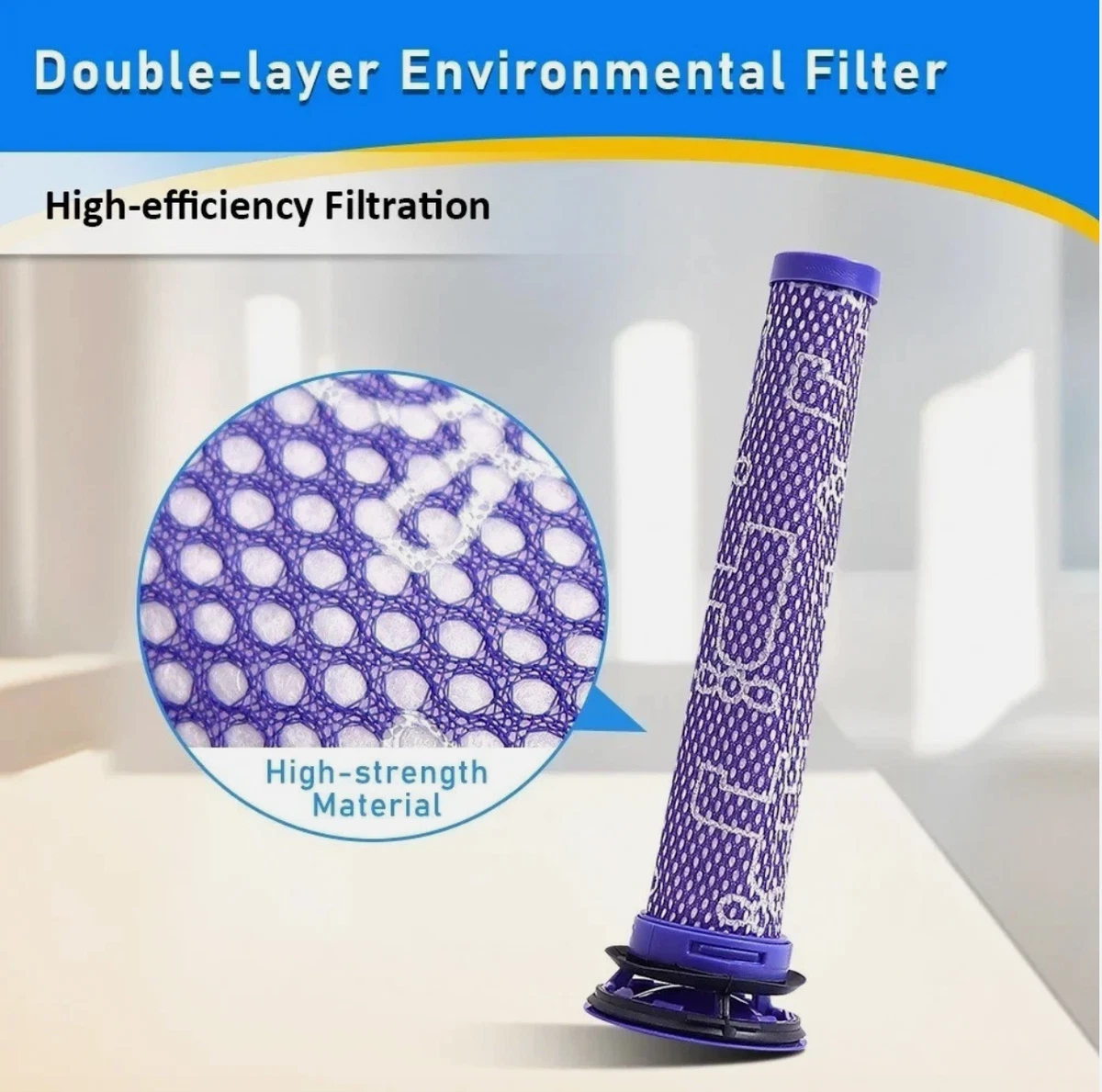 4 Pack Pre Filters For Dyson V6 V7 V8 Animal Absolute Cordless Vacuum Cleaner AU