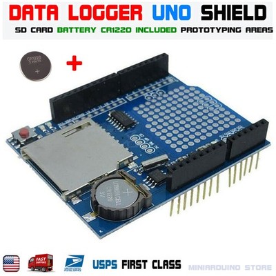 Recorder Data Logger Module Logging Shield XD-05 For Arduino UNO SD Card RTC