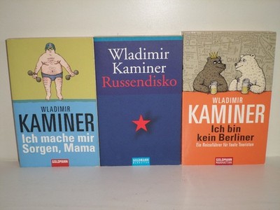 Wladimir Kaminer Sammlung 3 Stck. / Goldmann Verlag - Buchsammlung