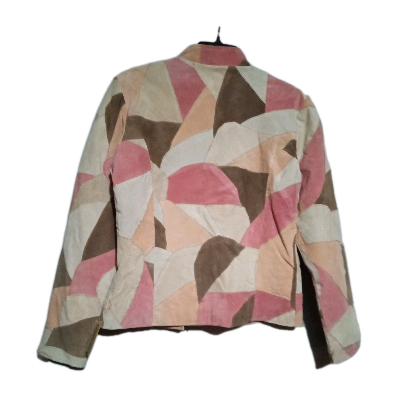 Vintage 1990's Y2K  Multiples Patchwork Leather J… - image 4