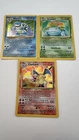 Pokémon TCG Base Set Big Three PSA 5 Charizard Blastoise and Venesaur 1999