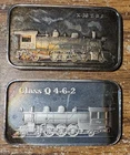 Lot of (2) ONE TROY OZ. .999 FINE SILVER BARS - Railroad Related - ONE DAY ONLY