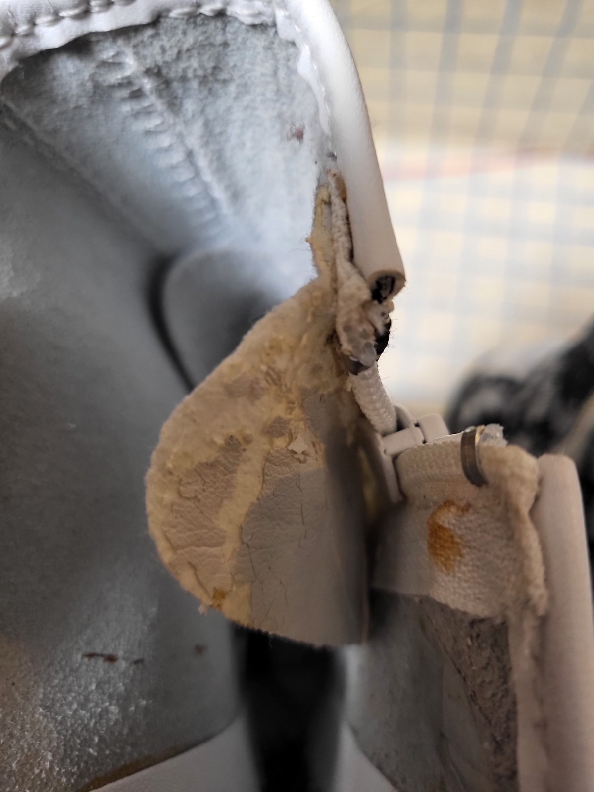 Dr. Martens 14 eye white black lace boots UK8 EU42 US10 Goth Halloween Doc thumbnail 17